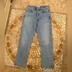Agolde straight leg jeans